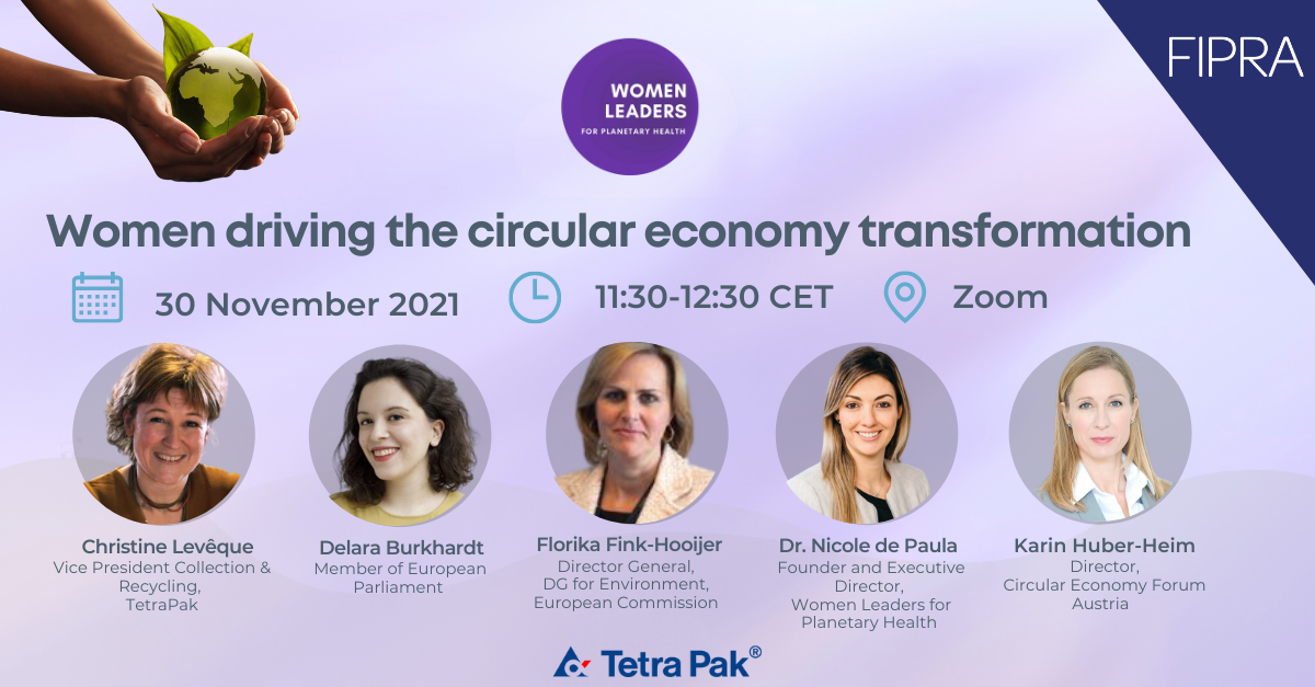 Women driving the Circular Economy Transformation