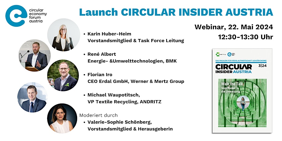 Online Launch 3. CIRCULAR INSIDER AUSTRIA