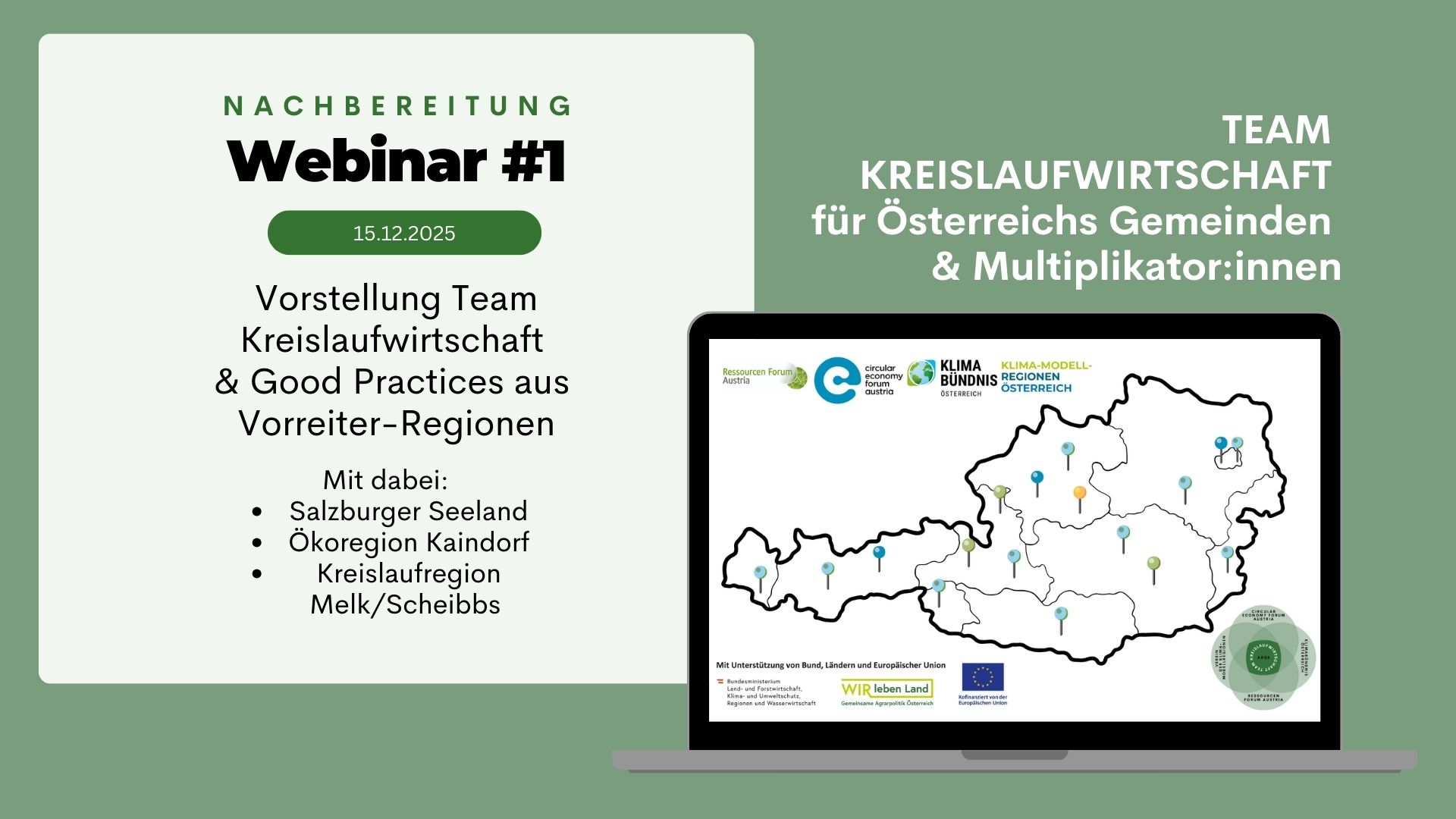 Team Kreislaufwirtschaft: Erfolgreicher Projektstart 