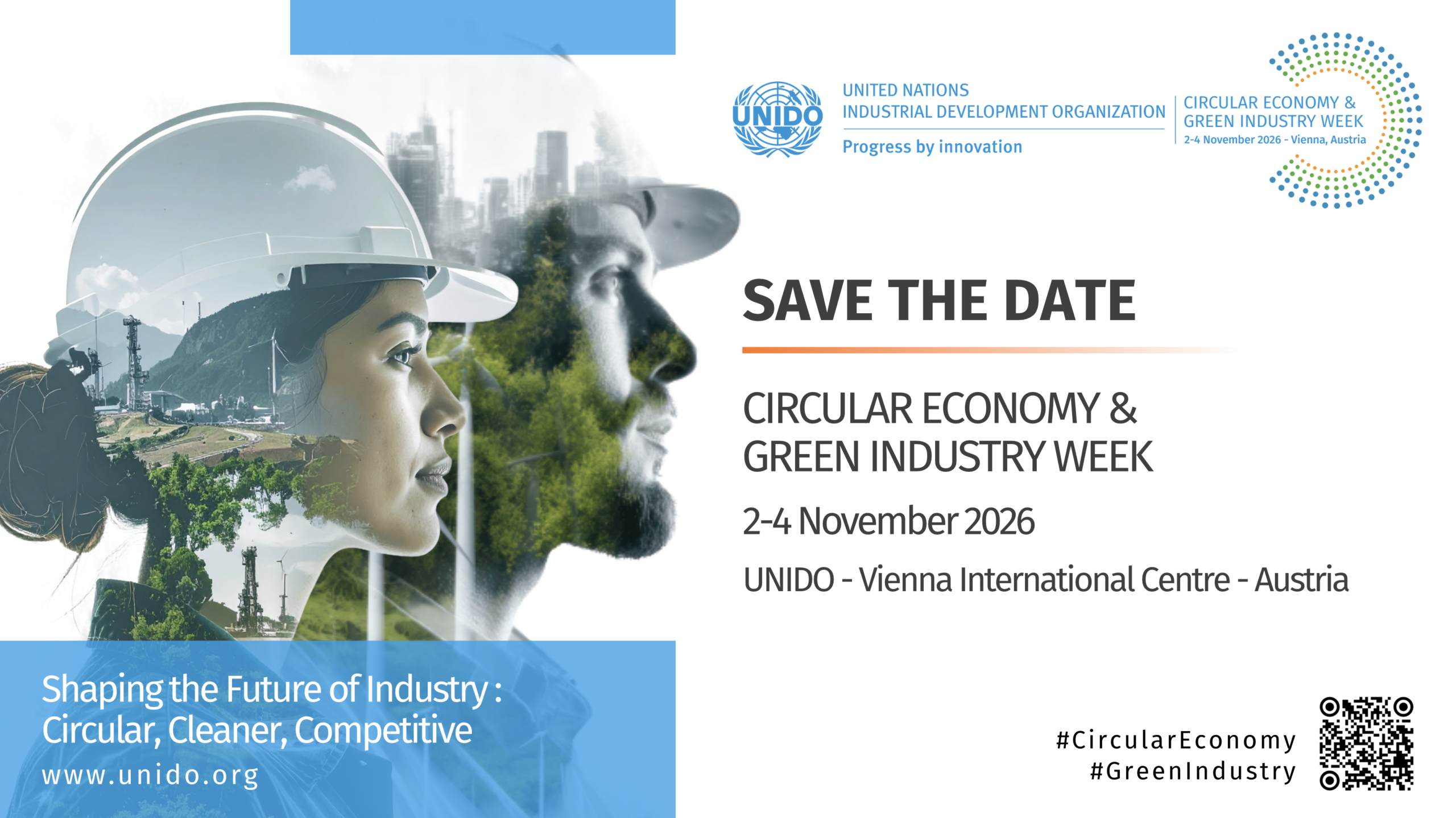 Shaping the Future of Industry. Circular. Cleaner. Competitive.